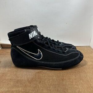 Nike Speedsweep 7 Mens Size 8.5 Black White Athletic Wrestling Shoes Sneakers